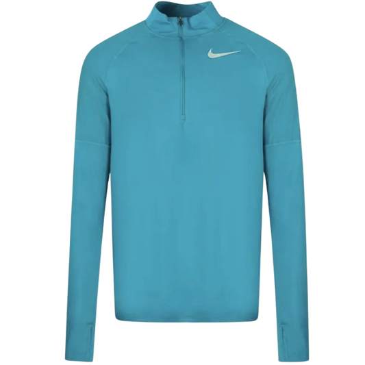 NIKE 1/4 ZIP RUNNING TOP 'AQUA'