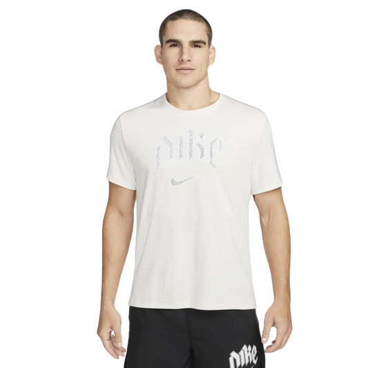 NIKE RUNNING DIVISION T-SHIRT 'LIGHT BONE'