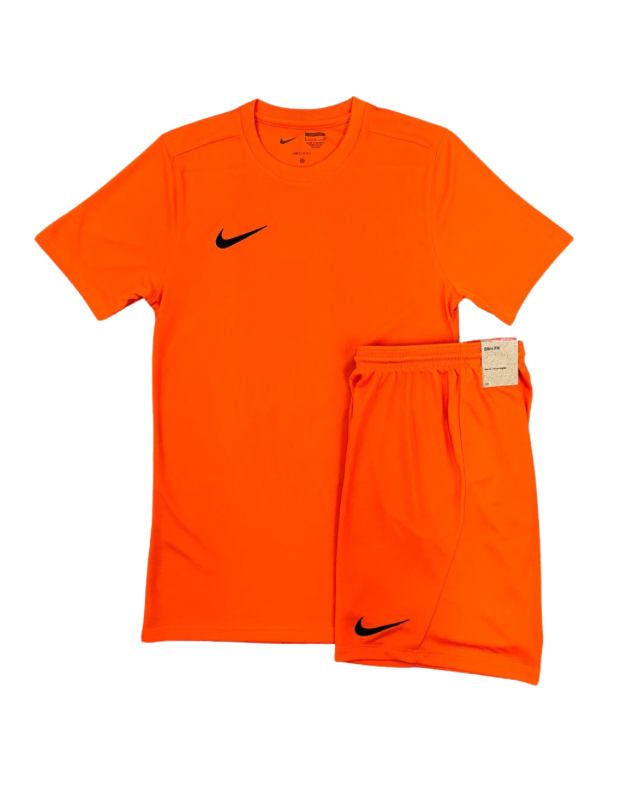 Nike - Essential Dri-FIT T Shirt & Shorts Set - Orange